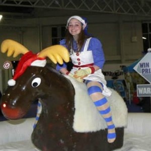 Jul, fest, nisse, Rudolf rodeo 